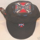 Bike or Die Biker Gear Wear Cap - Raggedy Style! New!