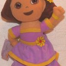Dora the Explorer - Purple Dress Rare Plush! Nick Jr!