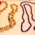 LOT MARDI GRAS Necklaces - Dice & Disco Balls!
