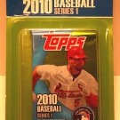 2010 TOPPS BASEBALL Cards 2 Pack - Albert Pujols - NEW!