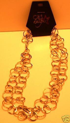 CES Designs Silver Tone Necklace - Lobster Claw! NEW!