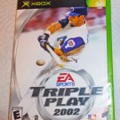 Triple Play 2002 XBOX! Complete!