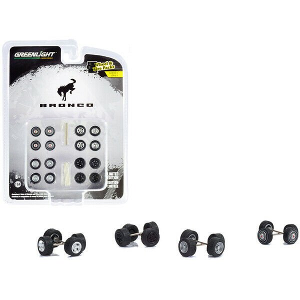 Ford Bronco Wheels and Tires Multipack Set of 24 pieces Wheel & Tire