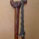 D.) KRIS Gabilan Madura 13 Luk BLACK MAGIC (Pamor ADEQ) Knife Weapon Sword Keris