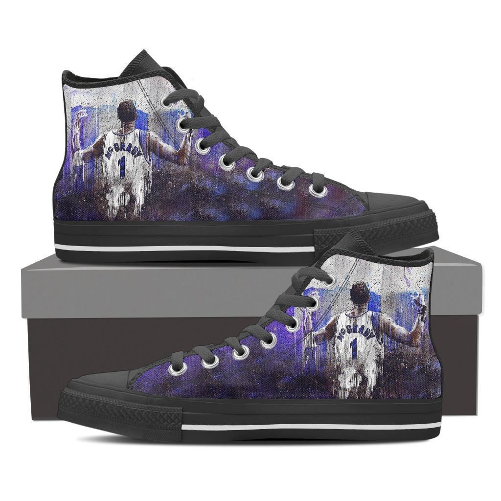 Tracy McGrady custom canvas shoes for Men