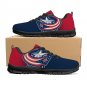 Columbus Blue Jackets Women Shoes sneakers Unofficial Running Shoes, sneakers Black or White Sole