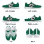 Dallas Stars Men Shoes sneakers Fan Unofficial Running Shoes, sneakers White Sole