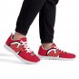 New Jersey Devils Women Shoes sneakers Fan Unofficial Running Shoes, sneakers Black or White Sole