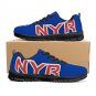 New York Rangers Men Shoes sneakers Fan Unofficial Running Shoes, sneakers Black Sole