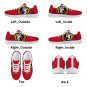 Ottawa Senators Men Shoes sneakers Fan Unofficial Running Shoes, sneakers white Sole