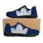 Toronto Maple Leafs Kids Shoes sneakers Fan Unofficial Running Shoes, sneakers Black or White Sole