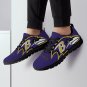 Baltimore Ravens Men Shoes sneakers Fan Unofficial Running Shoes, sneakers black Sole