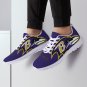 Baltimore Ravens Women Shoes sneakers Fan Unofficial Running Shoes, sneakers Black or White Sole