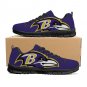 Baltimore Ravens Kids Shoes sneakers Fan Unofficial Running Shoes, sneakers Black or White Sole