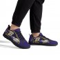 Baltimore Ravens Kids Shoes sneakers Fan Unofficial Running Shoes, sneakers Black or White Sole