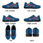 Buffalo Bills Men Shoes sneakers Fan Unofficial Running Shoes, sneakers black Sole