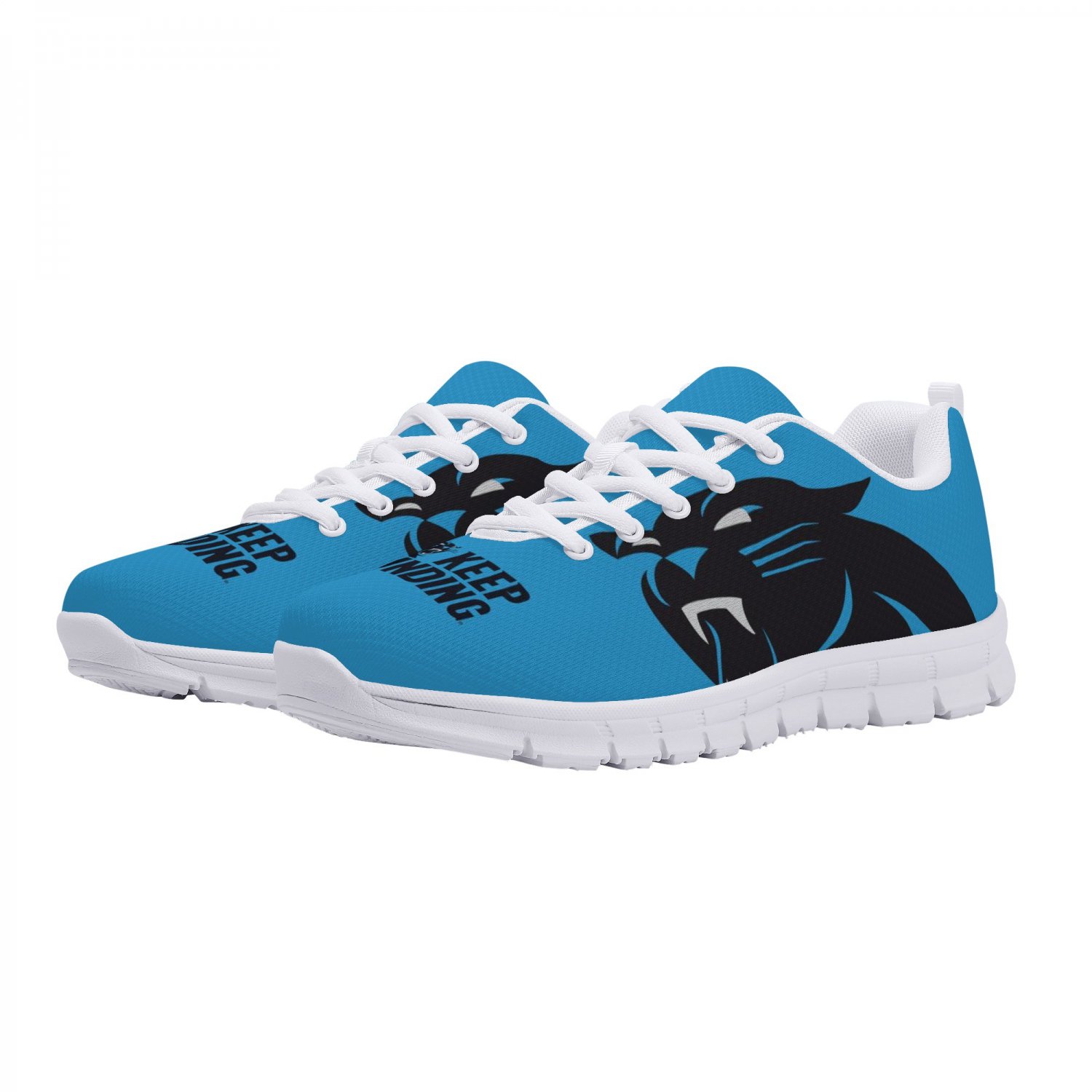 Carolina Panthers Men Shoes sneakers Fan Unofficial Running Shoes, sneakers white Sole