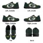 Green Bay Packers Men Shoes sneakers Fan Unofficial Running Shoes, sneakers black Sole