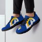 Los Angeles Rams Women Shoes sneakers Fan Unofficial Running Shoes, sneakers Black or White Sole