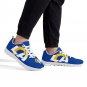 Los Angeles Rams Kids Shoes sneakers Fan Unofficial Running Shoes, sneakers Black or White Sole