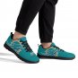 Miami Dolphins Men Shoes sneakers Fan Unofficial Running Shoes, sneakers black Sole