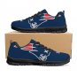 New England Patriots Men Shoes sneakers Fan Unofficial Running Shoes, sneakers black Sole