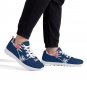 New England Patriots Men Shoes sneakers Fan Unofficial Running Shoes, sneakers white Sole