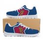 Atlanta Braves Men Shoes sneakers Fan Unofficial Running Shoes, sneakers white Sole