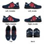 Boston Red Sox Men Shoes sneakers Fan Unofficial Running Shoes, sneakers black Sole