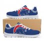 Chicago Cubs Women Shoes sneakers Fan Running Shoes, sneakers Black or White Sole