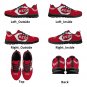 Cincinnati Reds Men Shoes sneakers Fan Unofficial Running Shoes, sneakers black Sole