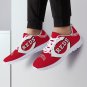 Cincinnati Reds Women Shoes sneakers Fan Running Shoes, sneakers Black or White Sole