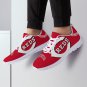 Cincinnati Reds Kids Shoes sneakers Fan Unofficial Running Shoes, sneakers Black or White Sole
