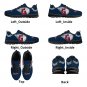 Cleveland Guardians Men Shoes sneakers Fan Unofficial Running Shoes, sneakers black Sole