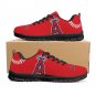 Los Angeles Angels Women Shoes sneakers Fan Running Shoes, sneakers Black or White Sole