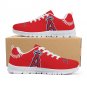 Los Angeles Angels Women Shoes sneakers Fan Running Shoes, sneakers Black or White Sole