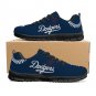 Los Angeles Dodgers Kids Shoes sneakers Fan Unofficial Running Shoes, sneakers Black or White Sole