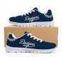 Los Angeles Dodgers Kids Shoes sneakers Fan Unofficial Running Shoes, sneakers Black or White Sole