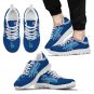Los Angeles Dodgers Kids Shoes sneakers Fan Unofficial Running Shoes, sneakers Black or White Sole