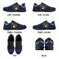 Milwaukee Brewers Men Shoes sneakers Fan Unofficial Running Shoes, sneakers black Sole