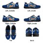 New York Mets Men Shoes sneakers Fan Unofficial Running Shoes, sneakers black Sole