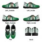 Boston Celtics Men Shoes sneakers Fan Unofficial Running Shoes, sneakers black Sole