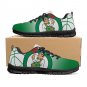 Boston Celtics Kids Shoes sneakers Fan Unofficial Running Shoes, sneakers Black or White Sole