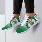 Boston Celtics Kids Shoes sneakers Fan Unofficial Running Shoes, sneakers Black or White Sole