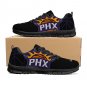 Phoenix Suns Kids Shoes sneakers Unofficial Running Shoes, sneakers Black or White Sole