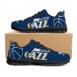 Utah Jazz Kids Shoes sneakers Unofficial Running Shoes, sneakers Black or White Sole