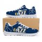 Utah Jazz Kids Shoes sneakers Unofficial Running Shoes, sneakers Black or White Sole