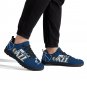 Utah Jazz Kids Shoes sneakers Unofficial Running Shoes, sneakers Black or White Sole