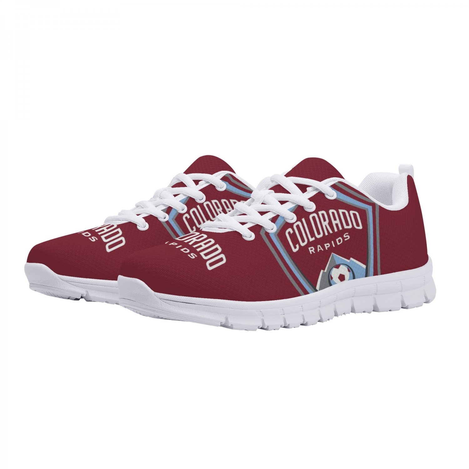 Colorado Rapids Men Shoes sneakers Fan Unofficial Running Shoes, sneakers white Sole