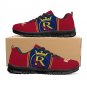 Real Salt Lake Women Shoes sneakers Fan Running Shoes, sneakers Black or White Sole